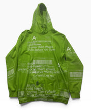 Load image into Gallery viewer, Positive Shipping Label Hoodie (Size 2XL)
