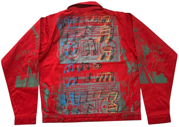 Big Apple Big Love Workwear Jacket (Size Small)