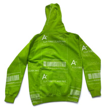 Load image into Gallery viewer, Positive Shipping Label Hoodie (Size Small)
