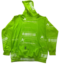 Load image into Gallery viewer, Positive Shipping Label Hoodie (Size 2XL)

