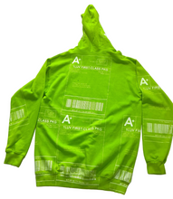 Load image into Gallery viewer, Positive Shipping Label Hoodie (Size 2XL)
