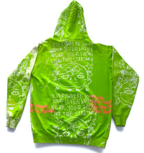 Load image into Gallery viewer, Star That You Are Bleached Hoodie (Size 2XL)
