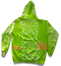Load image into Gallery viewer, Star That You Are Bleached Hoodie (Size 2XL)
