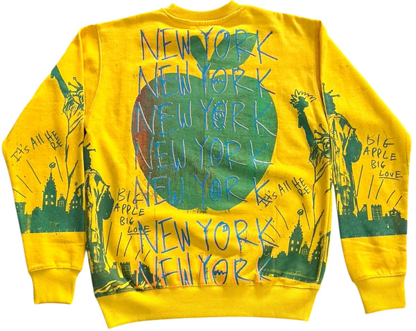 Big Apple Big Love Crewneck (Size Small)