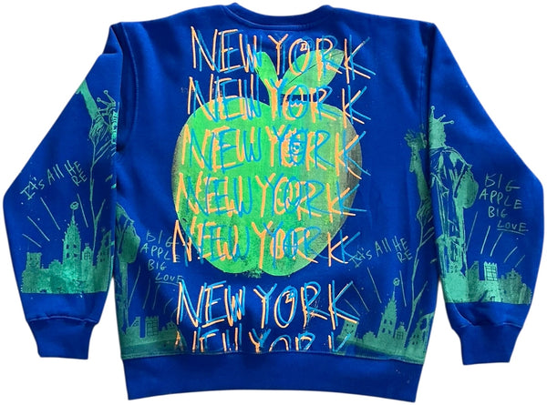 Big Apple Big Love Crewneck (Size Medium)