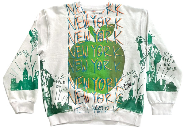 Big Apple Big Love Crewneck (Size Large)