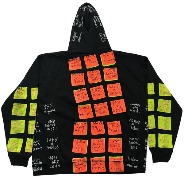 Sticky Notes Hoodie (Size 3XL)