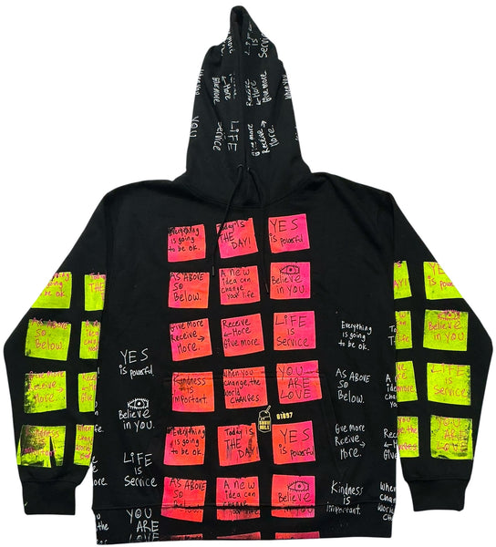 Sticky Notes Hoodie (Size XL)
