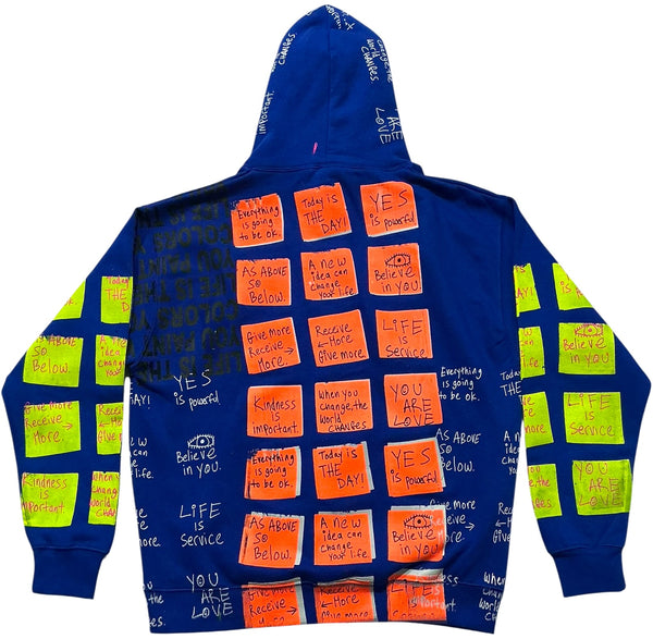 Sticky Notes Hoodie (Size XL)