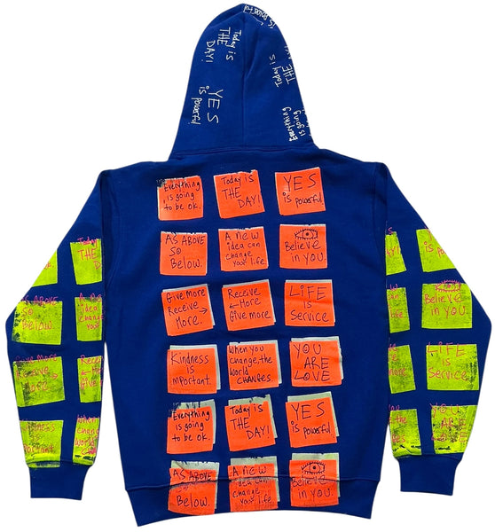 Sticky Notes Hoodie (Size Small)
