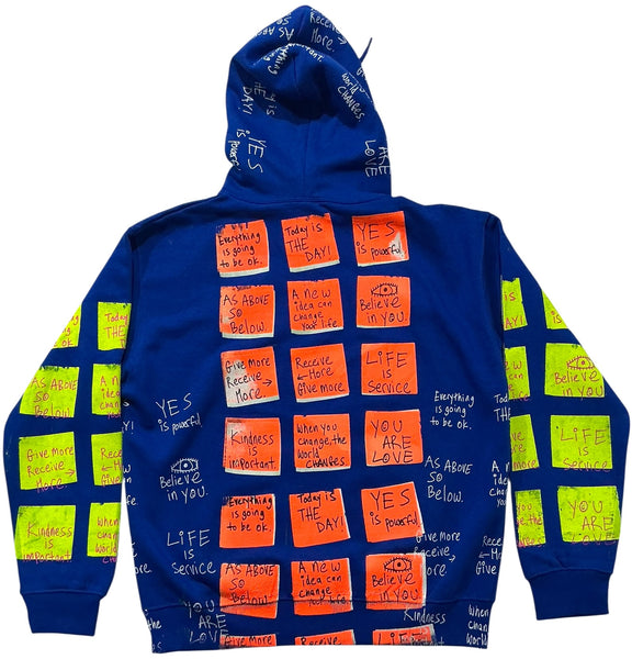 Sticky Notes Hoodie (Size Large)