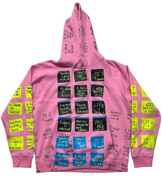 Sticky Notes Hoodie (Size XL)