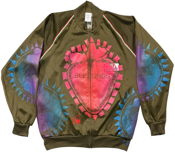 Berry Blessings Track Jacket (Size Medium)