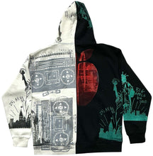 Load image into Gallery viewer, Big Apple Big Love Split Hoodie (Size 2XL)
