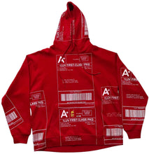 Load image into Gallery viewer, Positive Shipping Label Hoodie (Size 2XL)
