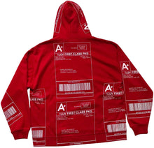 Load image into Gallery viewer, Positive Shipping Label Hoodie (Size 2XL)
