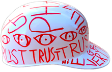 Load image into Gallery viewer, Snow Milk 1 of 1 Baseball Batters Helmet
