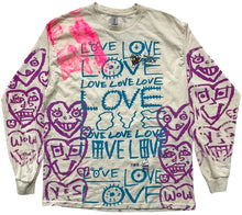 Load image into Gallery viewer, Love Love Love Long Sleeve (Size Large)
