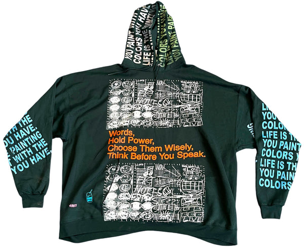 Words Hold Power Hoodie (Size 4XL)