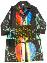 Load image into Gallery viewer, Big Apple Big Love Custom Trench Coat (Size Large)
