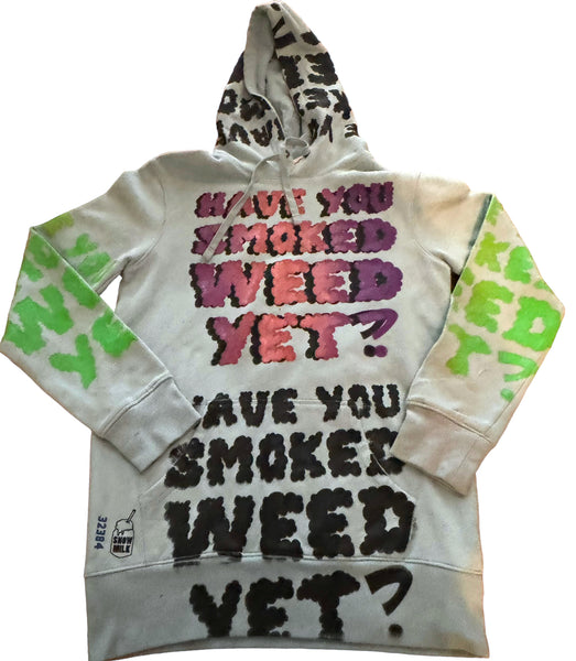 Have You Smoked 🌳 Yet? Hoodie (Size Small)