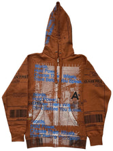Load image into Gallery viewer, Words Hold Power Zip Up Hoodie (Size Small)
