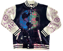 Load image into Gallery viewer, Earth Blessings Varsity Jacket (Size L)
