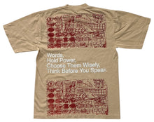 Load image into Gallery viewer, Words Hold Power 6.5oz Tee (Size Small)
