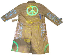 Load image into Gallery viewer, World Peace Custom Trench Coat (Size 44R)
