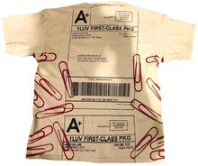 Load image into Gallery viewer, Positive Shipping Label Tee (Size Youth XL)
