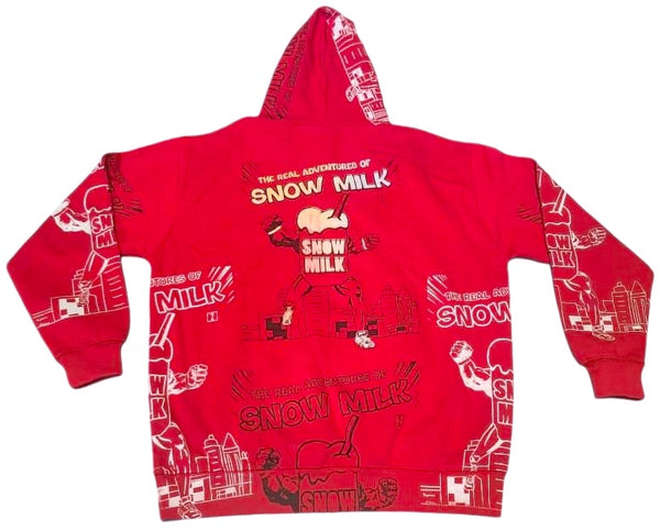 Snow Milk Comic Book Hoodie (Size XL)