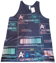 Load image into Gallery viewer, Positive Shipping Label Tank (Size Large)
