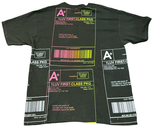 Positive Shipping Label Tee (Size XL)