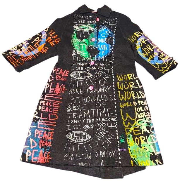 World Peace Custom Overcoat (Size Women's Large)