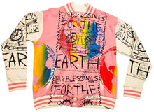 Load image into Gallery viewer, Earth Blessings Varsity Jacket (Size Large)
