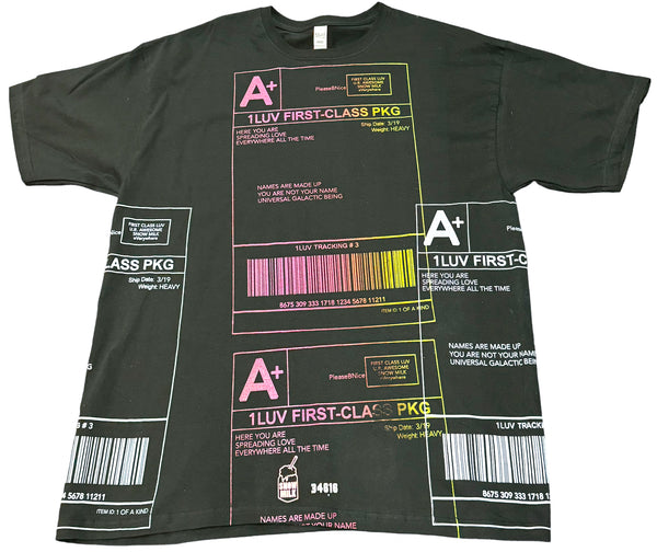 Positive Shipping Label Tee (Size XL)