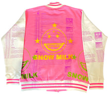 Load image into Gallery viewer, Snow Milk Kindness Varsity Jacket (Size Medium)
