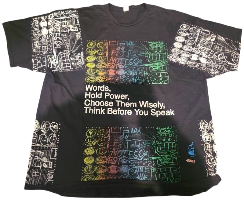 Words Hold Power Tee (Size 3XL)