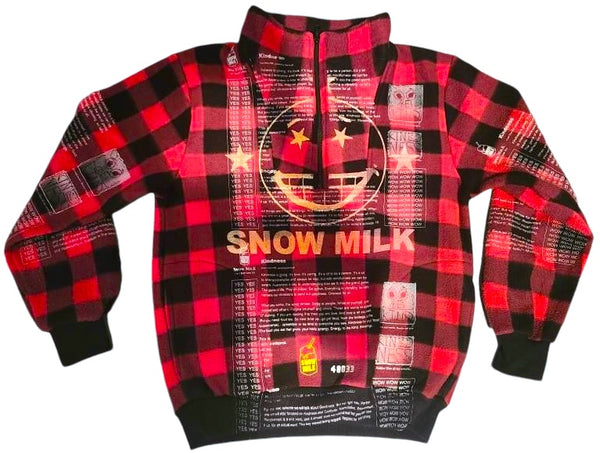 Snow Milk Kindness Vintage Pullover (Size Medium)