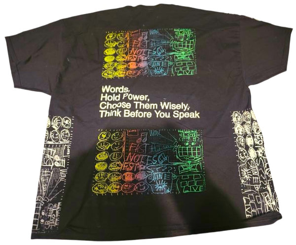 Words Hold Power Tee (Size 4XL)