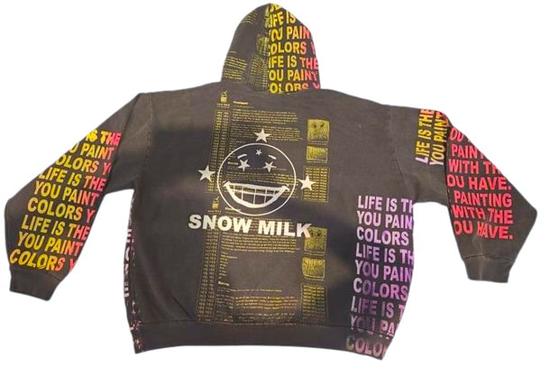 Snow Milk Kindness 14.oz Hoodie (Size 2XL)