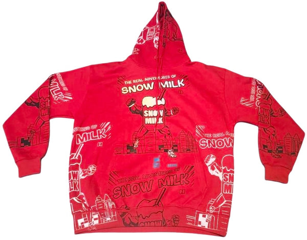 Snow Milk Comic Book Hoodie (Size XL)