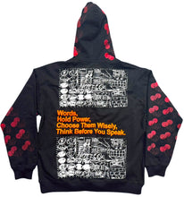 Load image into Gallery viewer, Words Hold Power Hoodie (Large)
