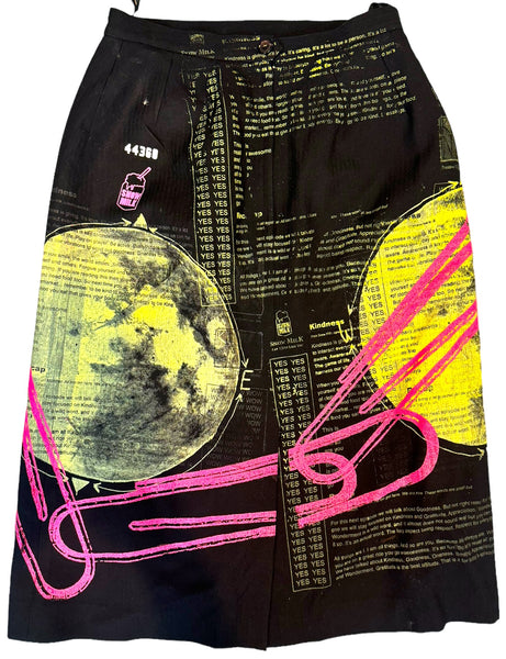 Lucha Paperclips Skirt (Size Women's 8)