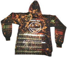 Load image into Gallery viewer, Thank You For Not Being A Dick Bleached Hoodie (Size Small)
