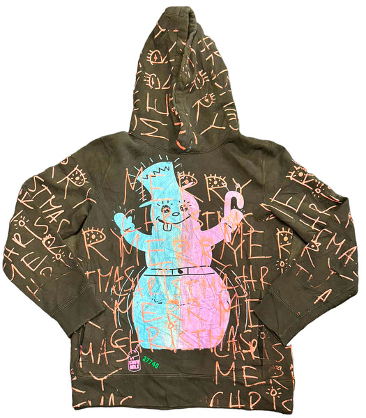 Merry Christmas Hoodie (Size XS)