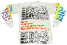 Load image into Gallery viewer, Words Hold Power Crewneck (Size Small)
