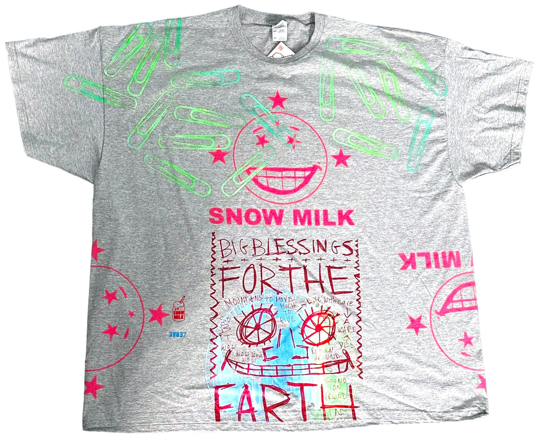 Snow Milk Kindness Tee (Size 5XL)