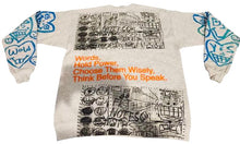 Load image into Gallery viewer, Words Hold Power Crewneck (Size Medium)
