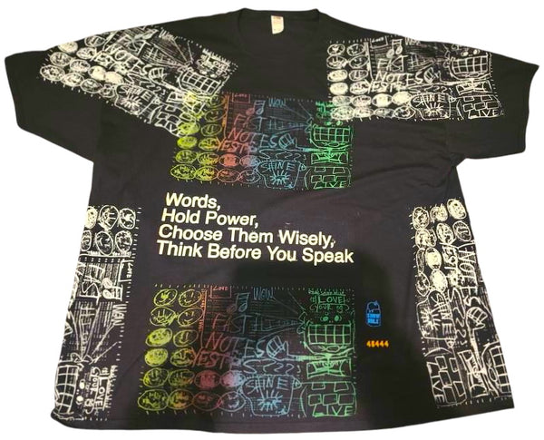 Words Hold Power Tee (Size 4XL)